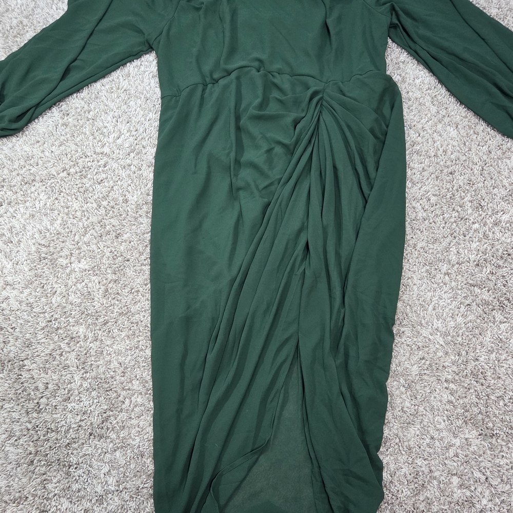 SHEIN Forest Green Maxi Dress‎